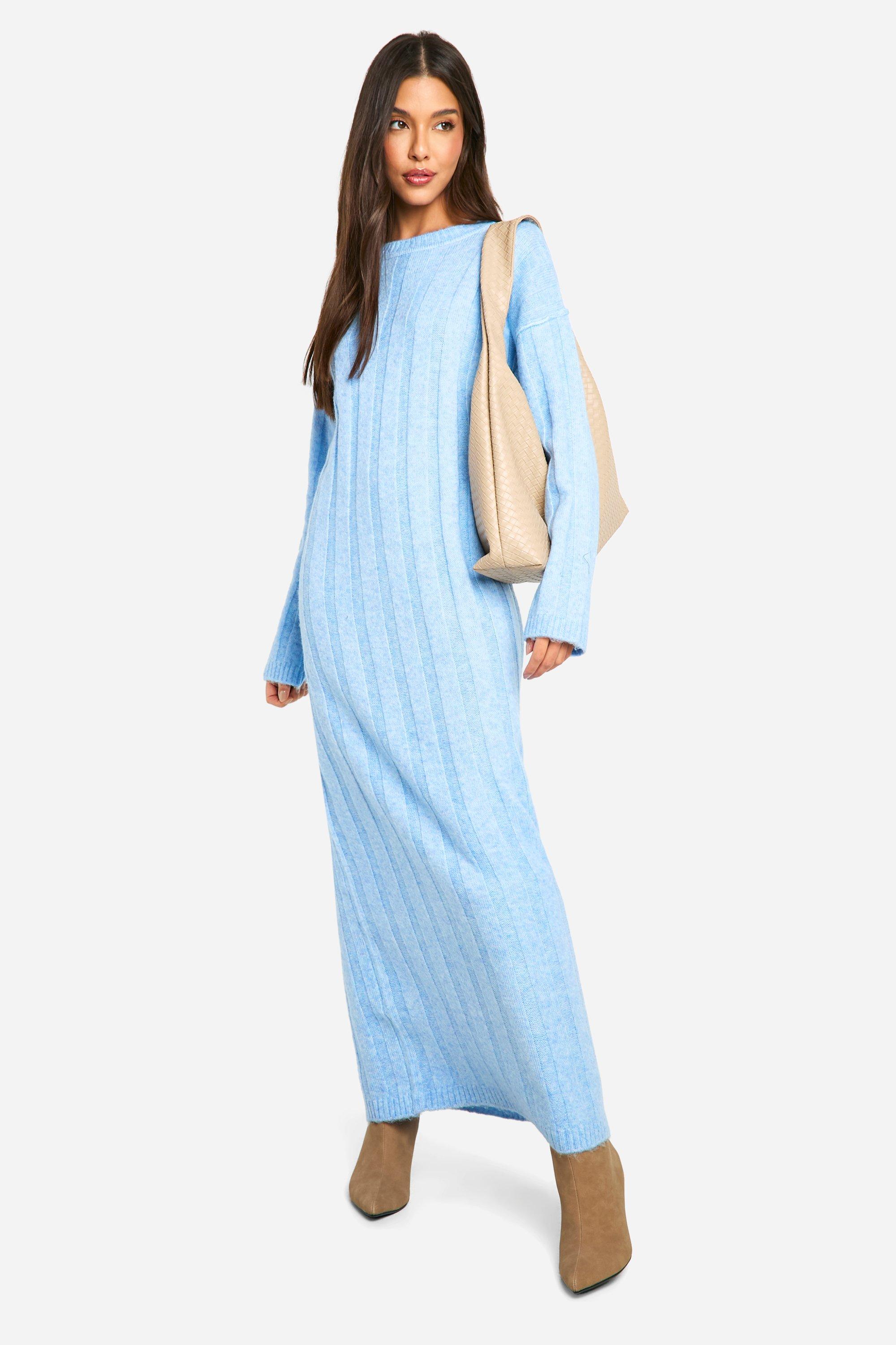 Boohoo sky blue dress hotsell